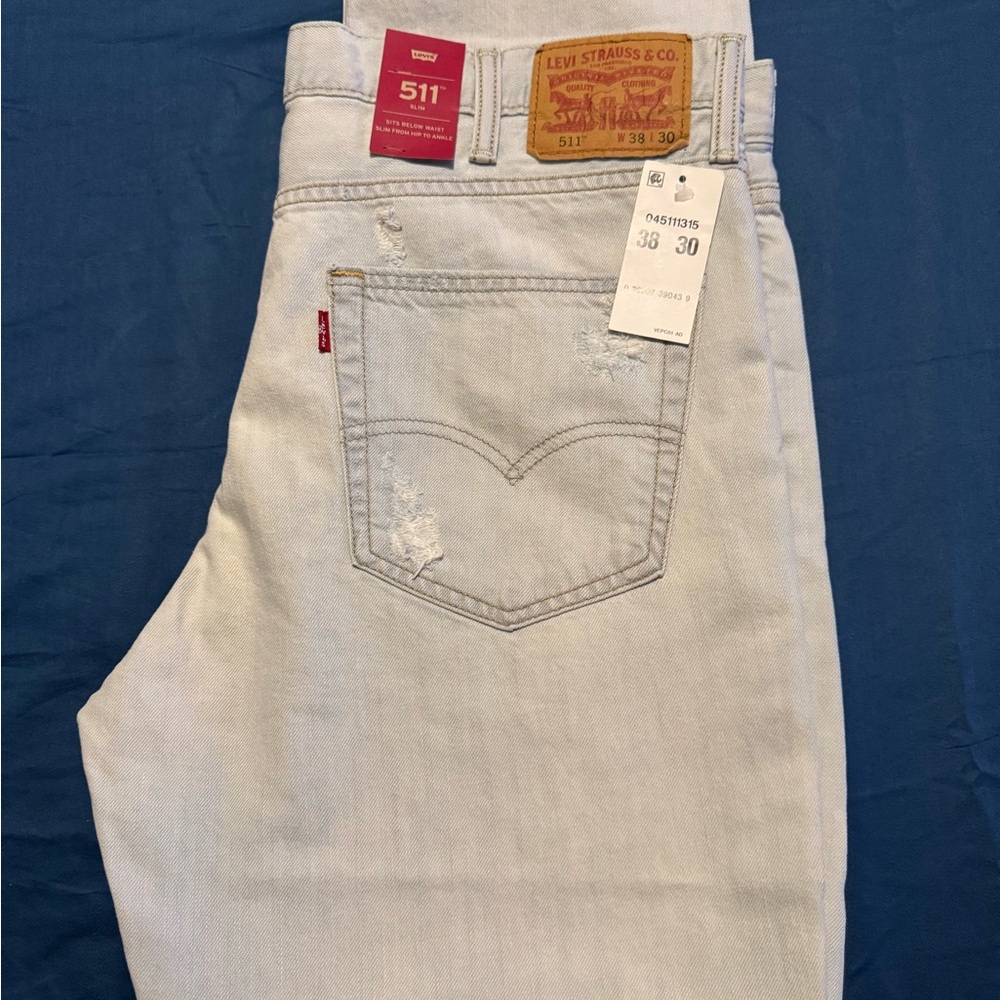 Levi's Light Wash 511 Slim Fit Jeans